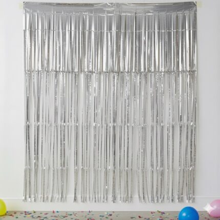 Foil Curtain Background